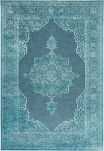Modrý koberec z viskózy Mint Rugs Willow