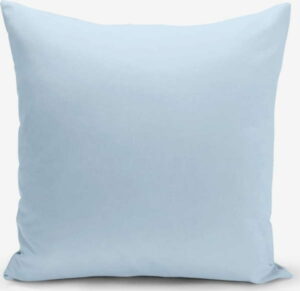 Modrý povlak na polštář Minimalist Cushion Covers Düz