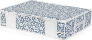 Modrý vakuový úložný box na oblečení pod postel Compactor Signature Vicky 3D Vacuum Bag