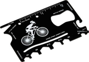 Multifunkční karta na opravu kola v koženkovém pouzdře Rex London Le Bicycle Rex London