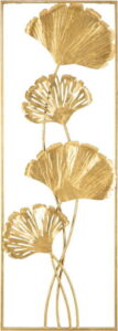 Nástěnná dekorace ve zlaté barvě Mauro Ferretti Sabia Mauro Ferretti