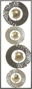 Nástěnná kovová dekorace Mauro Ferretti Ring