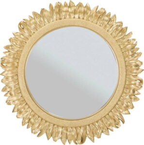 Nástěnné zrcadlo v železném rámu Mauro Ferretti Glam Petalo