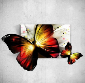 Nástěnný 3D obraz Mosticx Butterfly