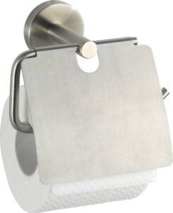Nástěnný držák na toaletní papír Wenko Bosio With Cover WENKO
