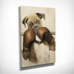 Nástěnný obraz na plátně Boxer