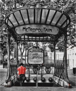 Obraz na plátně Tomasucci Paris Metro Tomasucci