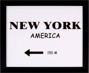 Obraz sømcasa New York