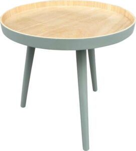 Odkládací stolek se zelenou konstrukcí WOOOD Sasha WOOOD