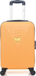 Oranžové zavazadlo na 4 kolečkách LPB Francis