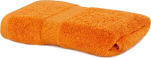 Oranžový ručník DecoKing Marina