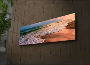 Podsvícený obraz Ledda Beach