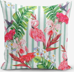 Povlak na polštář Minimalist Cushion Covers Flamingo Şerit