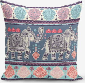 Povlak na polštář s příměsí bavlny Minimalist Cushion Covers Elephant