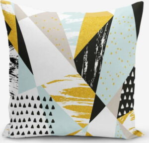 Povlak na polštář s příměsí bavlny Minimalist Cushion Covers Liandnse Modern Geometric Sekiller