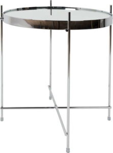 Příruční stolek ve stříbrné barvě Zuiver Cupid Zuiver