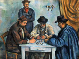 Reprodukce obrazu Paul Cézanne - The Card Players