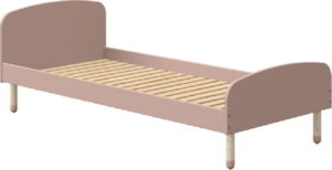 Růžová dětská postel Flexa Dots