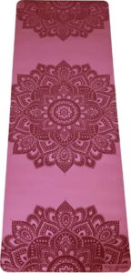 Růžová podložka na jógu Yoga Design Lab Mandala Rose