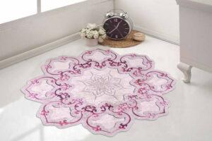 Růžový koberec Vitaus Camina Feo