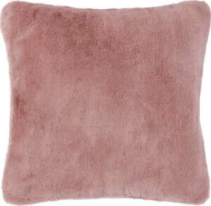 Růžový polštář Tiseco Home Studio Rabbit