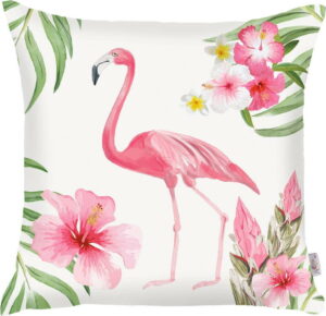 Růžový povlak na polštář Apolena Flamingo