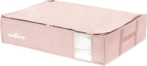 Růžový úložný box na oblečení pod postel Compactor XXL Pink Edition 3D Vacuum Bag