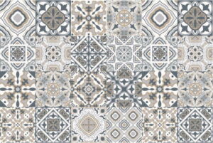 Sada 24 nástěnných samolepek Ambiance Decal Tiles Azulejos Giacomo
