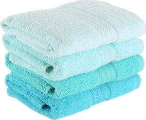 Sada 4 ručníků z bavlny Rainbow Tropical