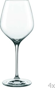 Sada 4 sklenic z křišťálového skla Nachtmann Supreme Burgundy