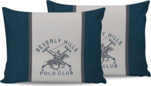 Sada bavlněných 2 povlaků na polštářky Polo Club Beverly
