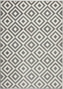 Šedo-bílý koberec Think Rugs Matrix