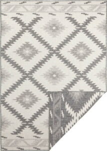 Šedo-krémový venkovní koberec Bougari Malibu