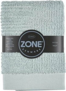 Šedozelený ručník Zone Classic