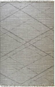 Šedý venkovní koberec Floorita Gipsy