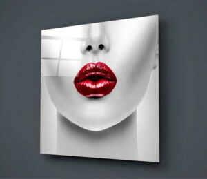 Skleněný obraz Insigne Lips Rojo