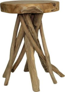 Stolička z teakového dřeva HSM collection Branch