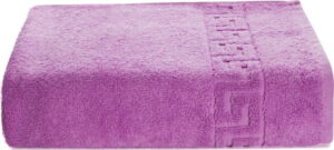 Světle fialový bavlněný ručník Kate Louise Pauline