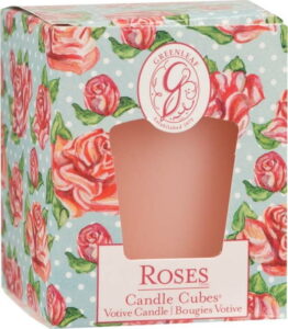 Svíčka s vůní růže Greenleaf Roses
