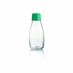 Sytě zelená skleněná lahev ReTap s doživotní zárukou