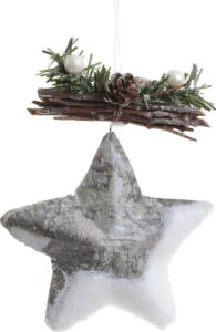 Vánoční ozdoba ve tvaru hvězdičky InArt Star InArt