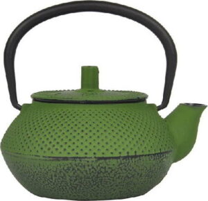 Zelená litinová čajová konvička Bambum Linden