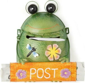 Zelená poštovní schránka Brandani Frog Brandani