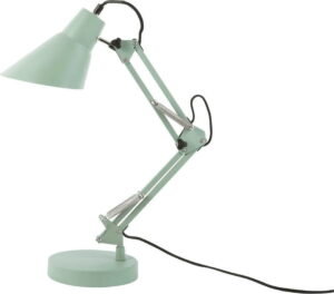 Zelená železná stolní lampa Leitmotiv Fit Leitmotiv