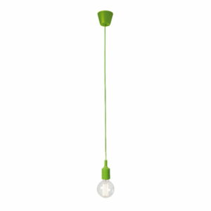 Zelené závěsné svítidlo bez stínidla SULION Vintage SULION