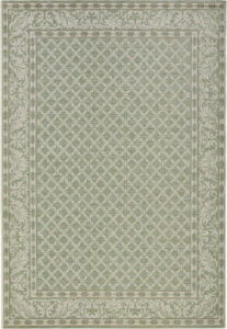 Zeleno-krémový venkovní koberec Bougari Royal