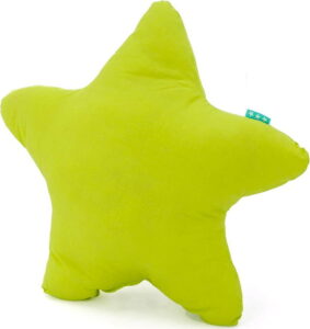 Zelený bavlněný polštářek Happy Friday Basic Estrella Green