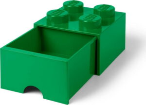 Zelený úložný box s šuplíkem LEGO® LEGO