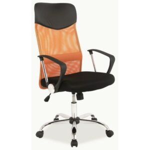 Židle kancelářská Q-025 oranžová SIGNAL