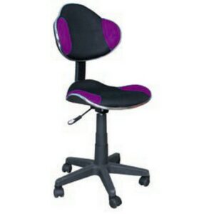 Židle kancelářská Q-G2 černo-fialová SIGNAL
